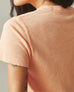 Women's Premium Slub Crew Tee - Peach Fuzz